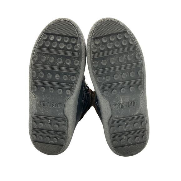 Moon Boot Track Black Monaco Low Boot Size 36 - Picture 6 of 6